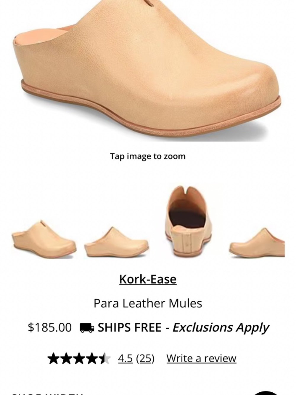 Kork-Ease Para Leather Mules - Picture 7 of 7